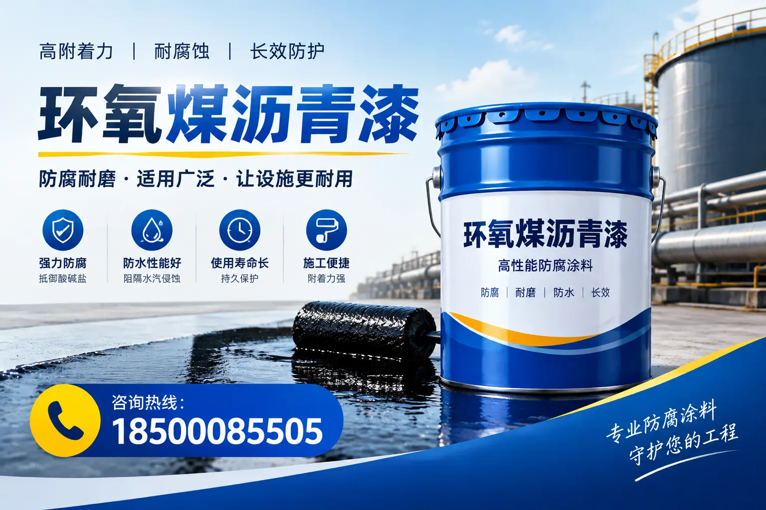 环氧煤沥青漆与其他涂料的对比分析，助力乐东企业决策
